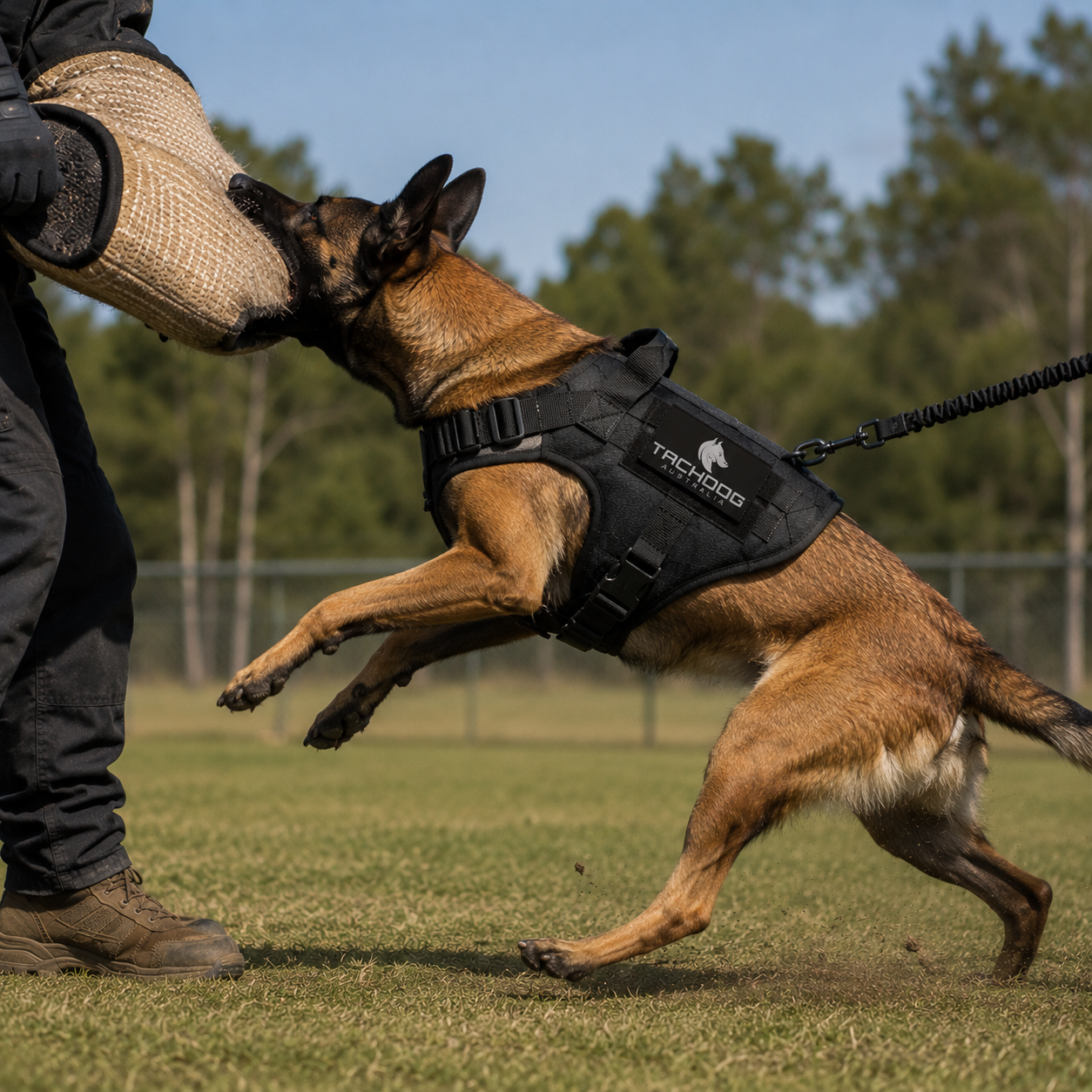 Tactical Dog Harness & Lead