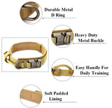 Tactical dog collar